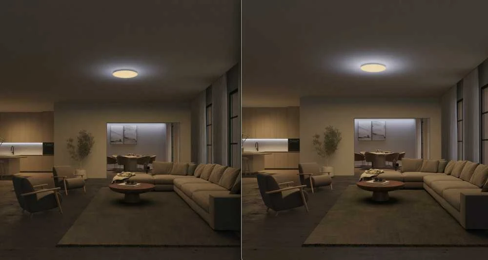 Lubinis šviestuvas Philips Hue balta ir spalvota aplinka „Datura XL“