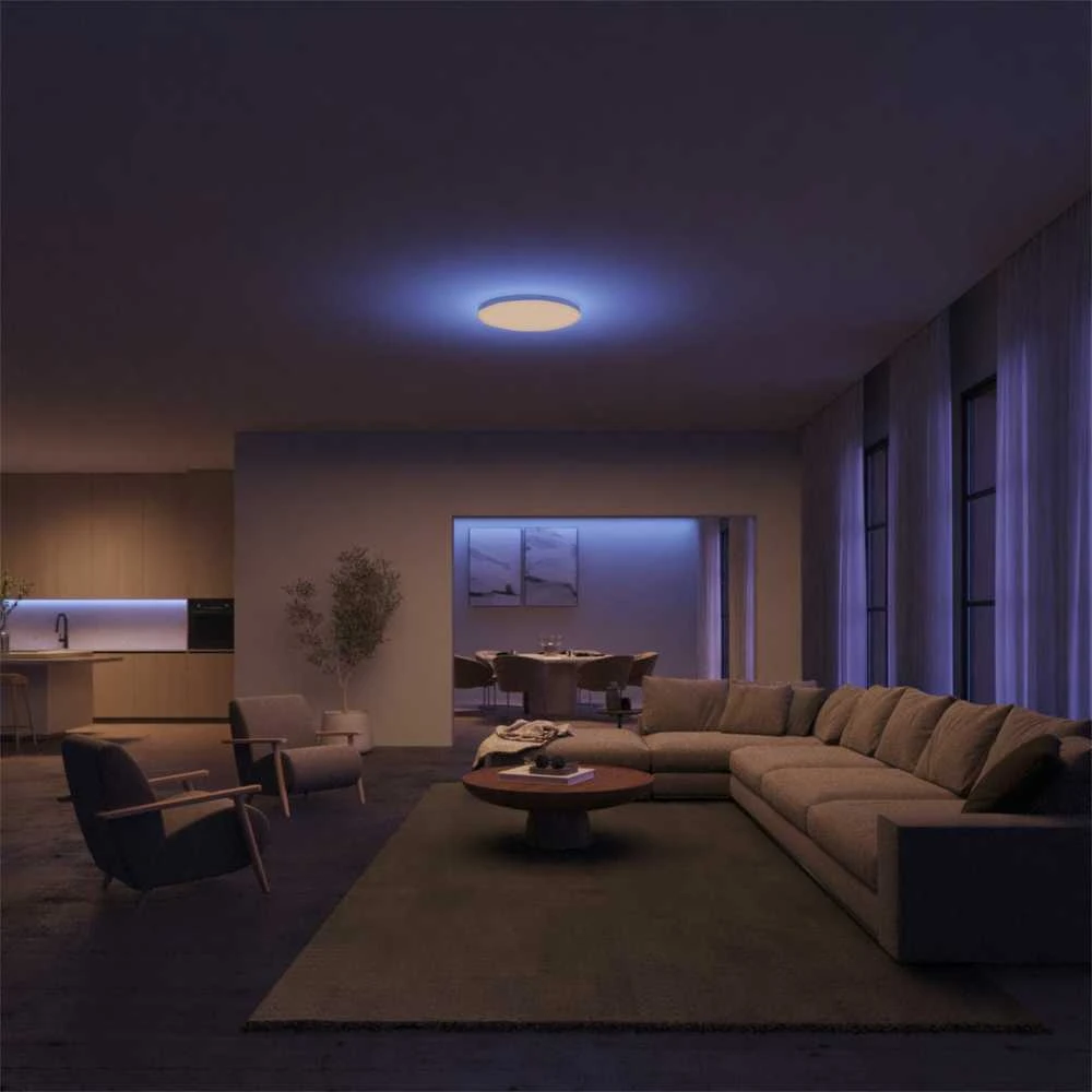 Lubinis šviestuvas Philips Hue balta ir spalvota aplinka „Datura XL“