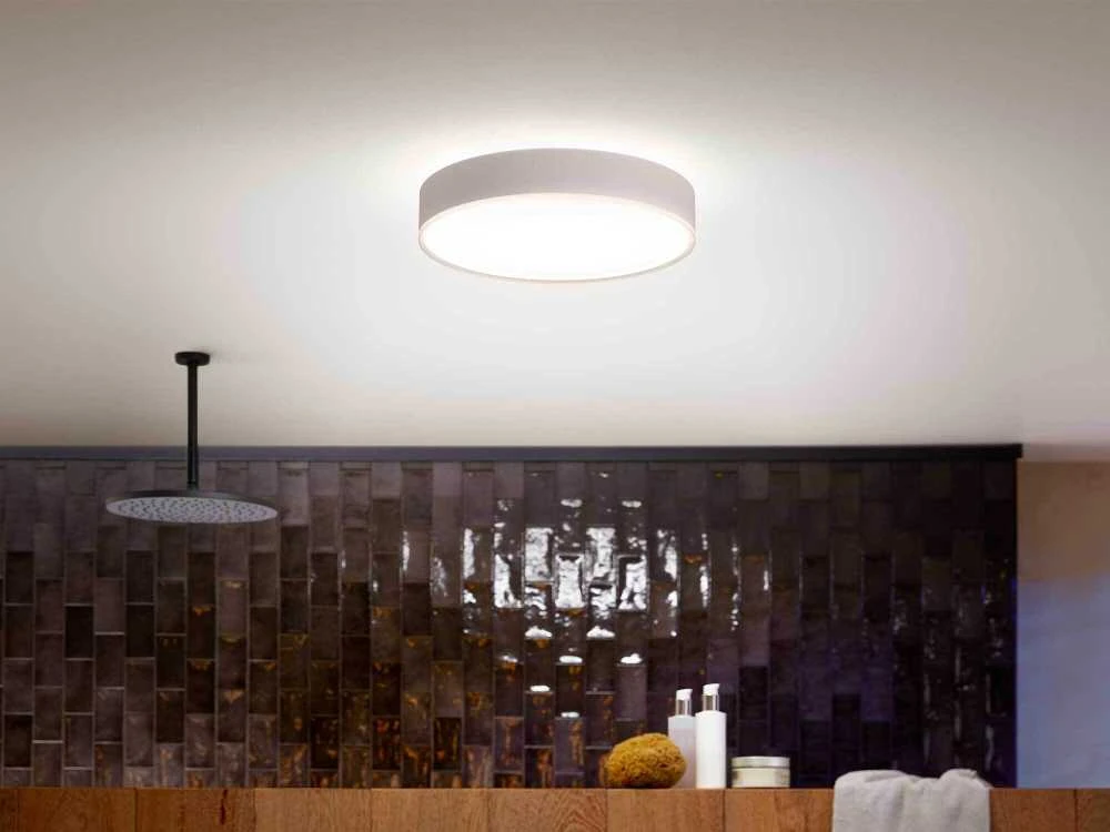 Lubinis šviestuvas Philips Hue Devere M lubos baltos
