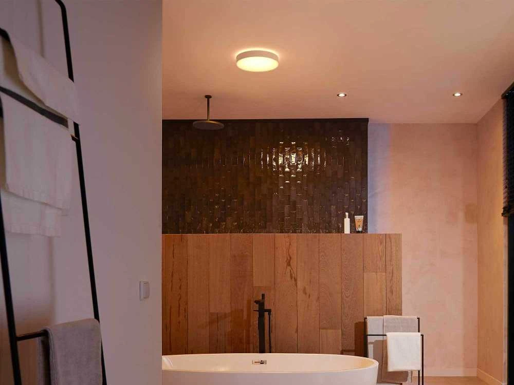Lubinis šviestuvas Philips Hue Devere M lubos baltos