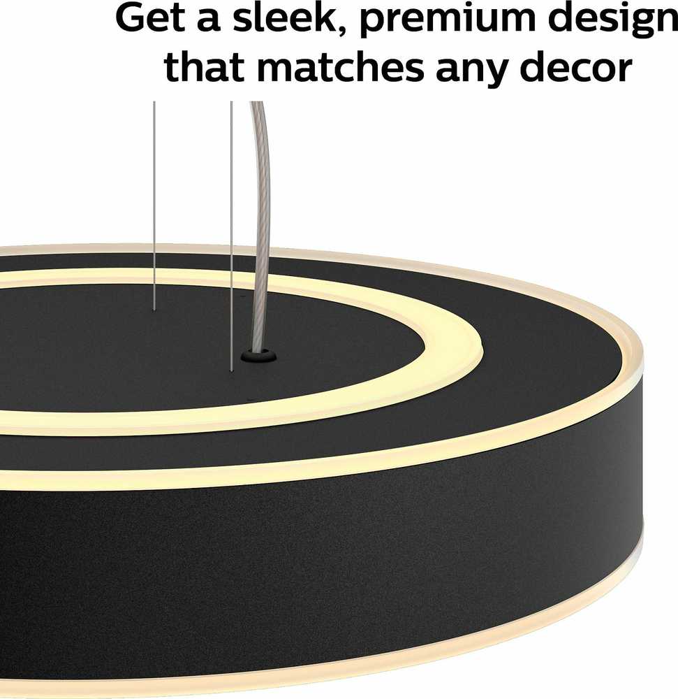 Pakabinamas šviestuvas Philips Hue Enrave juodas pendant