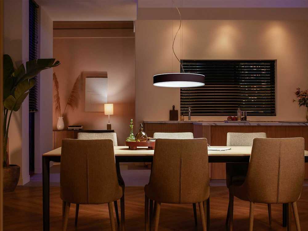 Pakabinamas šviestuvas Philips Hue Enrave juodas pendant