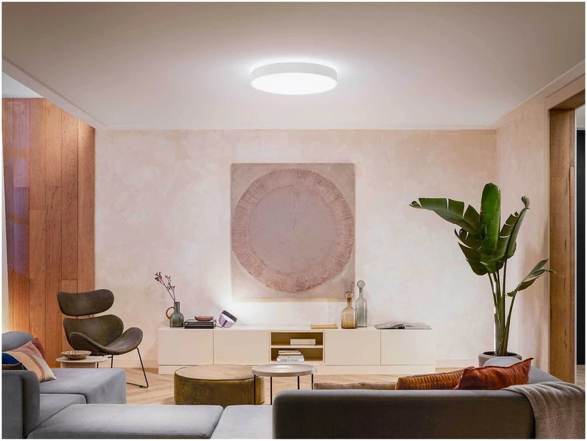 Philips Hue Enrave XL lubinis šviestuvas baltas | 48 W | Baltas Ambiance 2200-6500 | Bluetooth