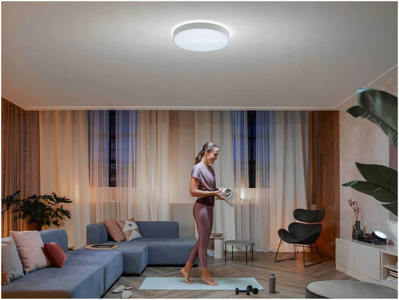 Philips Hue Enrave XL lubinis šviestuvas baltas | 48 W | Baltas Ambiance 2200-6500 | Bluetooth