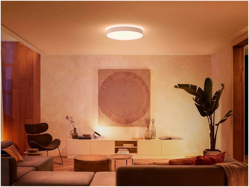 Philips Hue Enrave XL lubinis šviestuvas baltas | 48 W | Baltas Ambiance 2200-6500 | Bluetooth