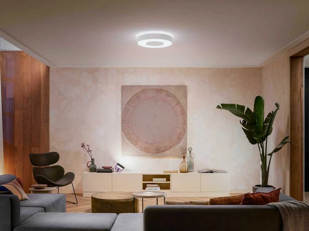 Philips Hue Infuse L lubinis šviestuvas baltas | 52,5 W | Baltas ir spalvų atmosfera 2000-6500 | Bluetooth