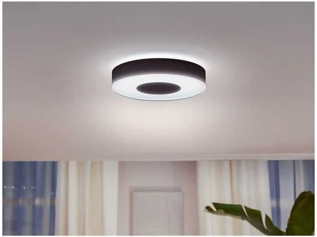 Philips Hue Infuse M lubinis šviestuvas juodas | 33,5 W | Baltas ir spalvų atmosfera 2000-6500 | Bluetooth