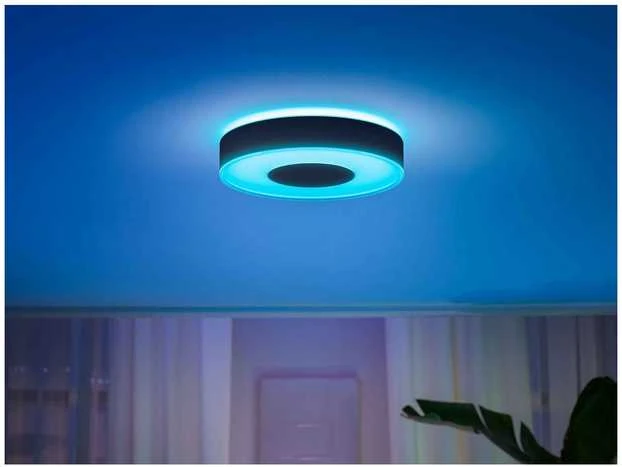 Philips Hue Infuse M lubinis šviestuvas juodas | 33,5 W | Baltas ir spalvų atmosfera 2000-6500 | Bluetooth