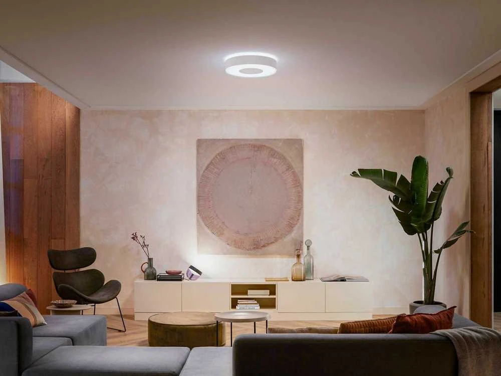 Philips Hue Infuse M lubinis šviestuvas baltas | 33,5 W | Baltas ir spalvų atmosfera 2000-6500 | Bluetooth