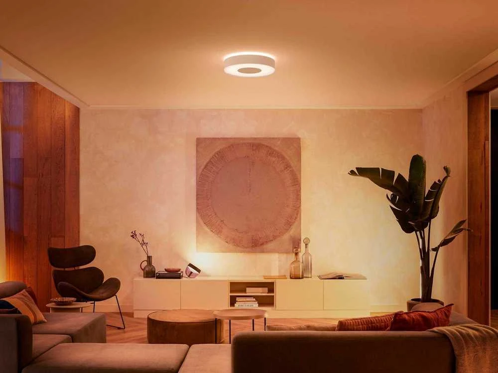 Philips Hue Infuse M lubinis šviestuvas baltas | 33,5 W | Baltas ir spalvų atmosfera 2000-6500 | Bluetooth