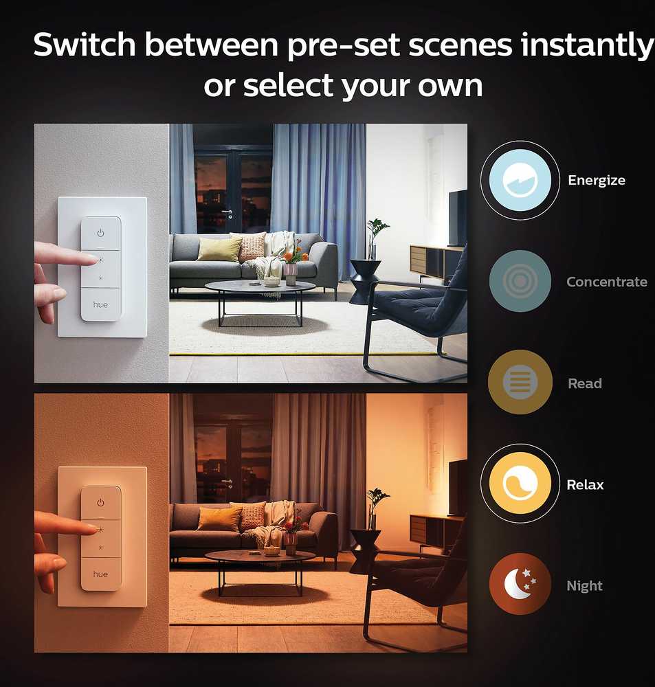 Lubinis šviestuvas Philips Hue Baltas Amb. Runner Spot 2 flg. Weiß 2x350lm inkl. Dimmschalter
