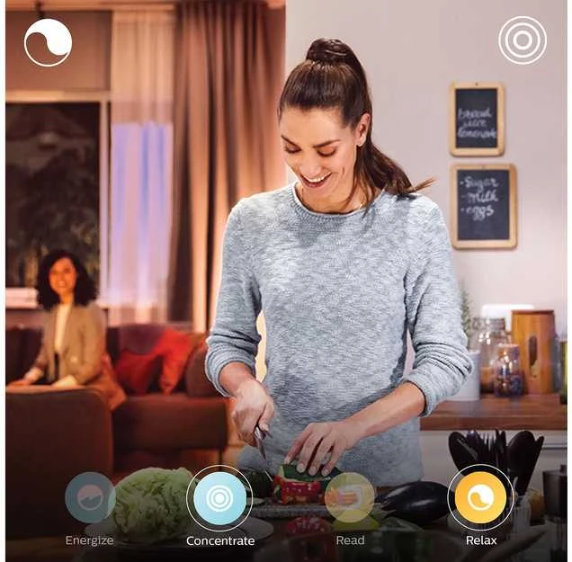 Lubinis šviestuvas Philips Hue Runner baltas ambiance -älyspottivalaisin, 2-osainen, musta, BT, 2 x 4,2 W
