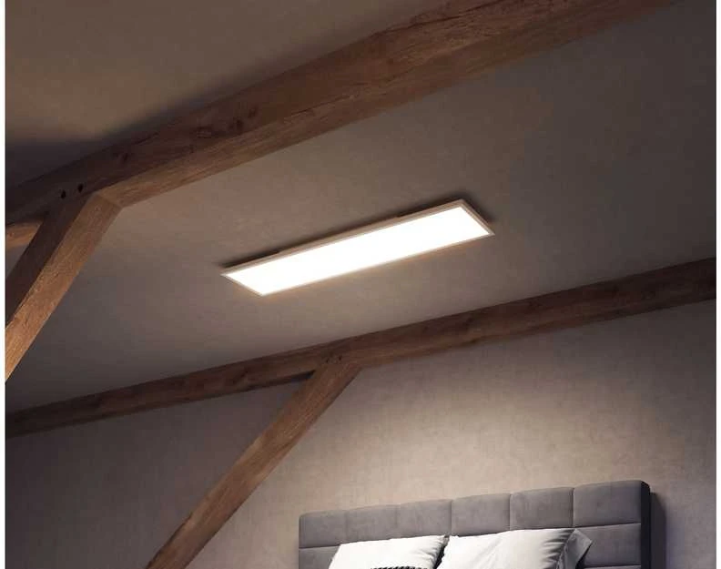 Lubinis šviestuvas „Philips Hue Surimu“ stačiakampis panelinis šviestuvas, 120 x 30 cm | 2000–6500 „Hue Baltas Color Ambiance“ | „Bluetooth“, „Zigbee“