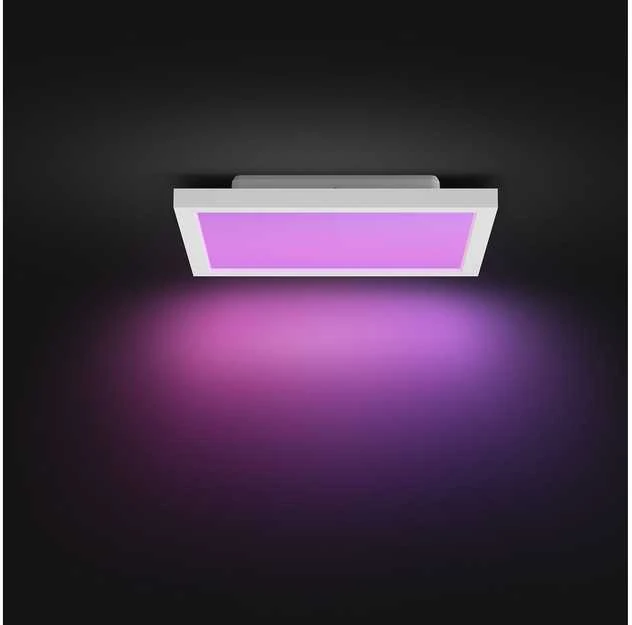 Lubinis šviestuvas „Philips Hue Surimu Panel Square Small“ | 2000–6500 K, „Hue Baltas“ ir „Color Ambiance“