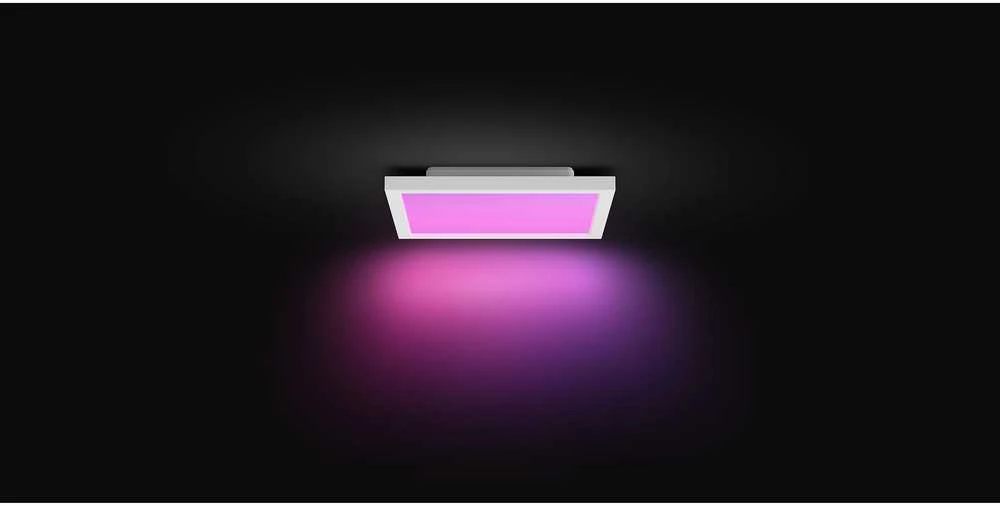 Lubinis šviestuvas „Philips Hue Surimu Panel Square Small“ | 2000–6500 K, „Hue Baltas“ ir „Color Ambiance“