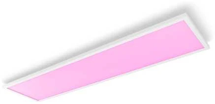 Lubinis šviestuvas „Philips Hue Surimu“ stačiakampis panelinis šviestuvas, 120 x 30 cm | 2000–6500 „Hue Baltas Color Ambiance“ | „Bluetooth“, „Zigbee“