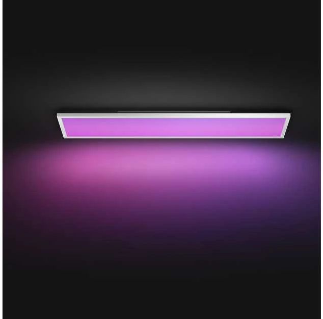 Lubinis šviestuvas „Philips Hue Surimu“ stačiakampis panelinis šviestuvas, 120 x 30 cm | 2000–6500 „Hue Baltas Color Ambiance“ | „Bluetooth“, „Zigbee“