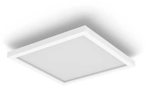 Lubinis šviestuvas „Philips Hue Surimu Panel Square Small“ | 2000–6500 K, „Hue Baltas“ ir „Color Ambiance“