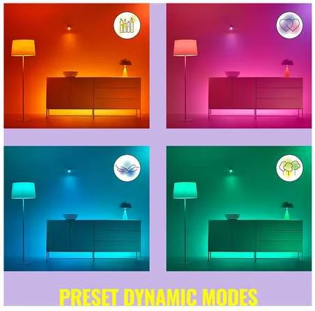 Lubinis šviestuvas WiZ Superslim RGB,22W,2700-6500 (RGB),IP20,juodas
