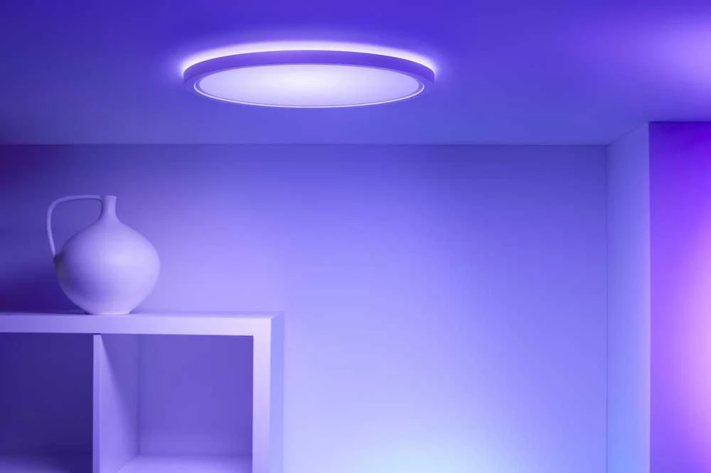 Wiz - SuperSlim WiZ lubinis šviestuvas 22W W 22-65K RGB