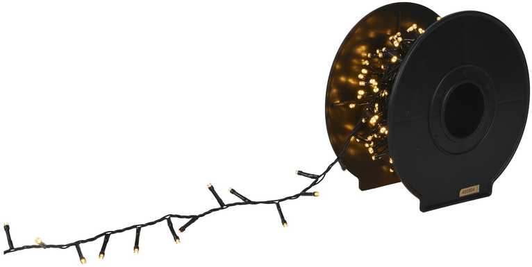 Lumineo Compact twinkle koristevalosarja ulkokäyttöön, 15 metriä