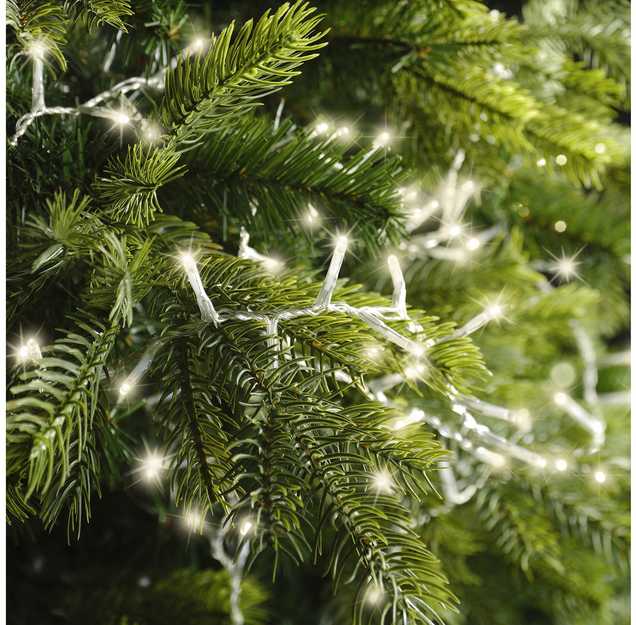 LED žibintų vainikas Lumineo Balta