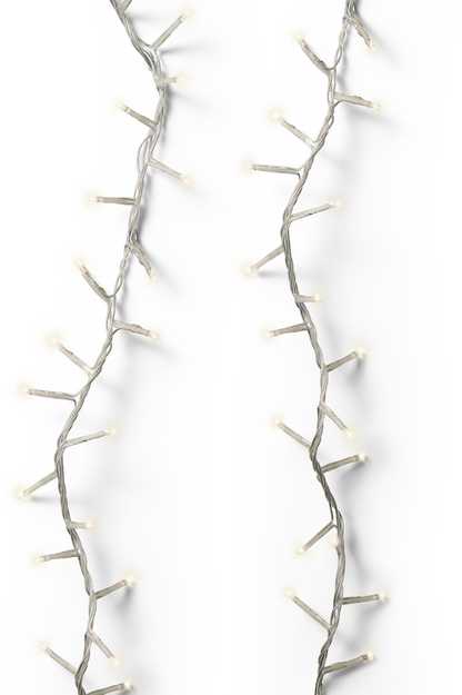 LED žibintų vainikas Lumineo Balta