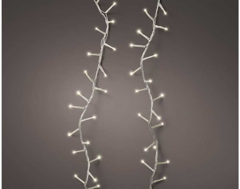 LED žibintų vainikas Lumineo Balta