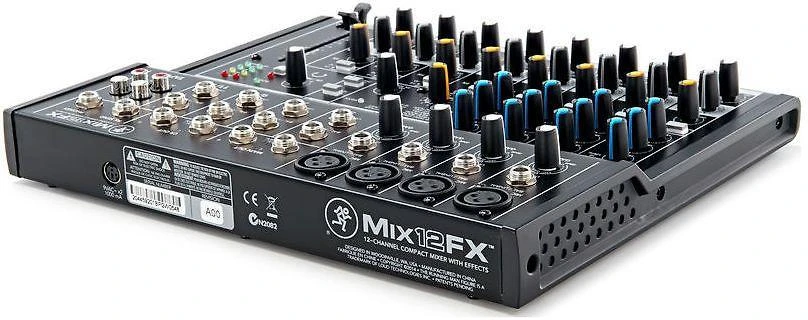 Mackie MIX 12 FX - kompaktiškas maišytuvas