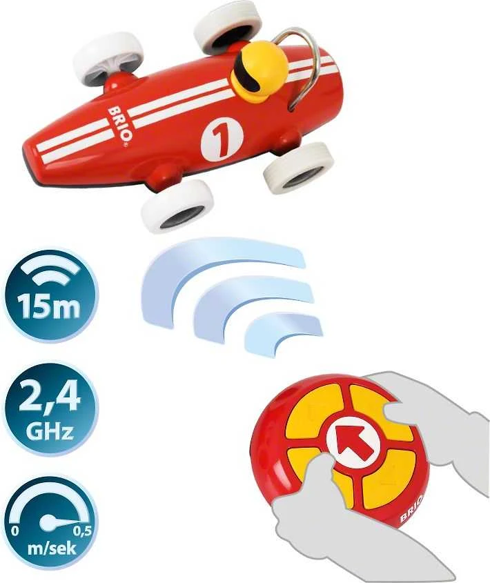 Brio Infant BRIO valdomas automobilis Race Car, 30388
