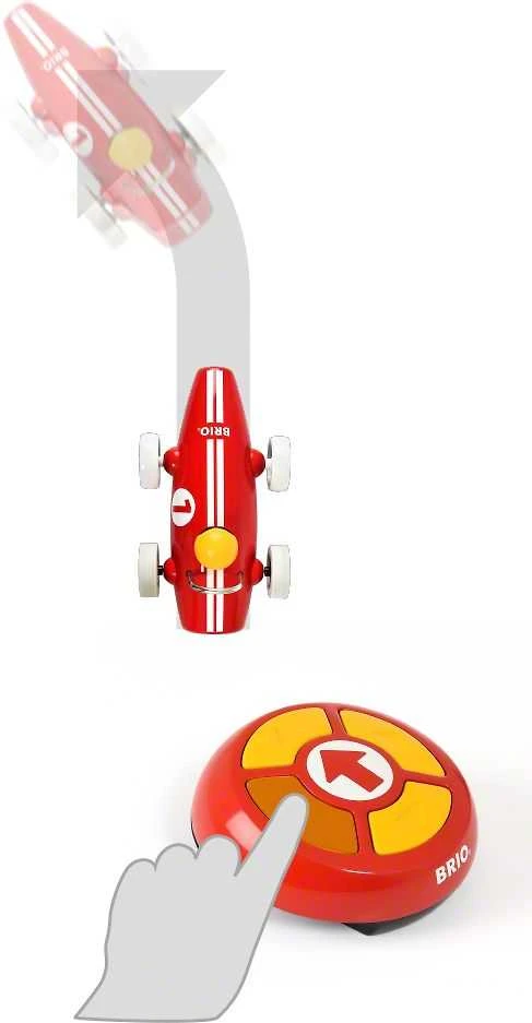 Brio Infant BRIO valdomas automobilis Race Car, 30388