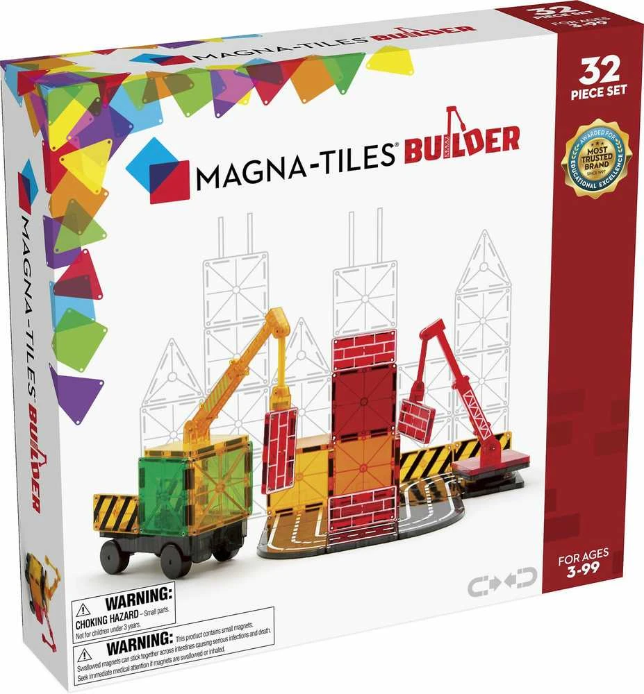 MAGNA-TILES - Statybinių plytelių 32 dalių rinkinys (90226)
