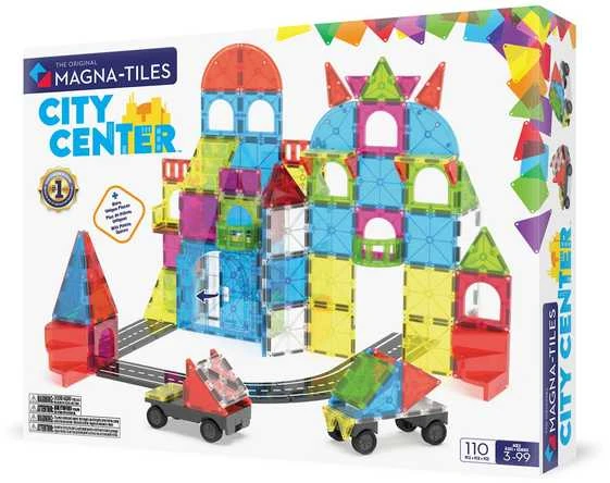 MAGNA-TILES - Miesto centras 110 vnt. (90364F)