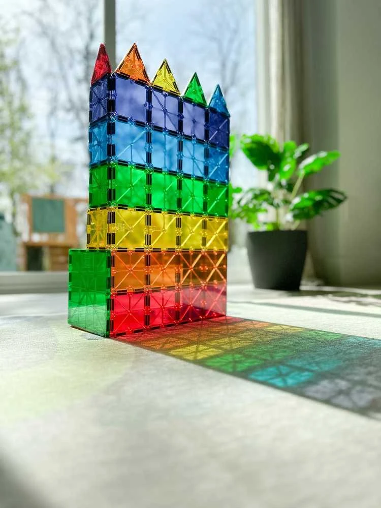 MAGNA-TILES Konstruktorius „Spalvos“, 100 det.