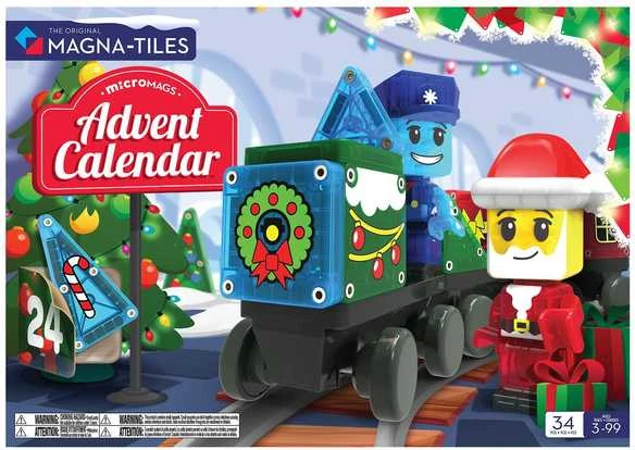 MAGNA-TILES - Advento kalendorius su microMAGS (90363)