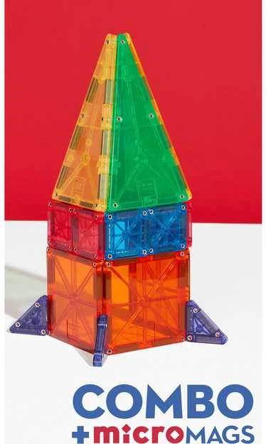 MAGNA-TILES - microMAGS rinkinys 46 vnt. (90293)