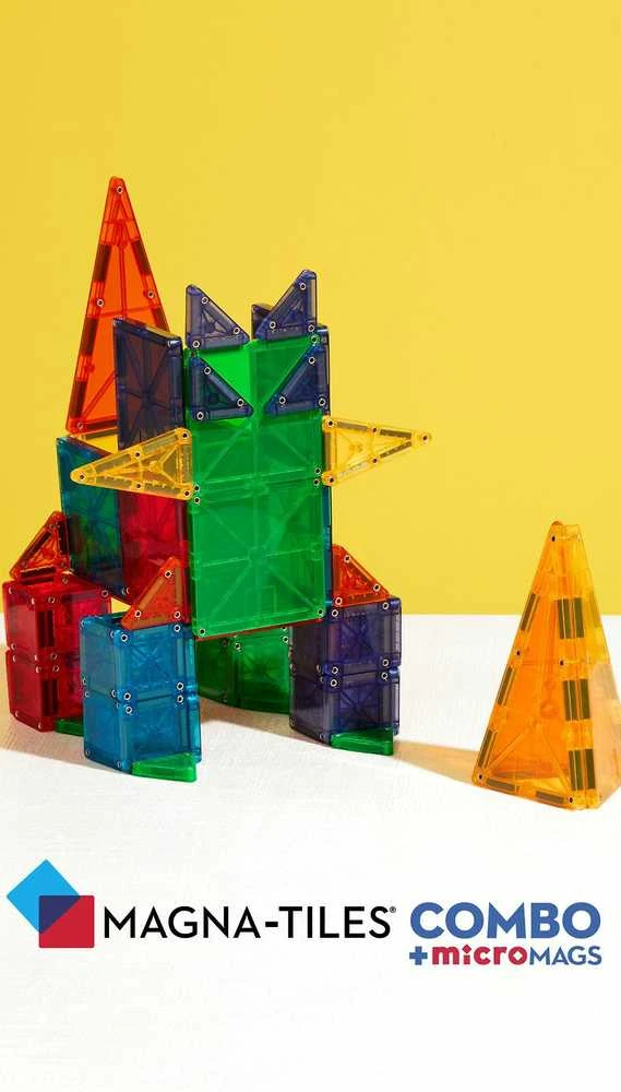 MAGNA-TILES - microMAGS rinkinys 46 vnt. (90293)