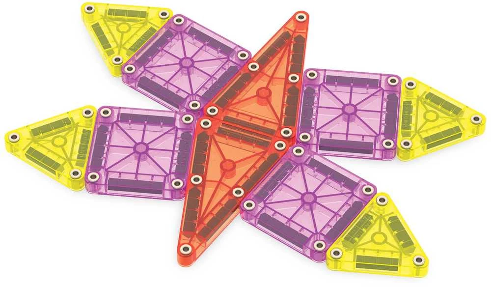 MAGNA-TILES Didelis kelioninis magnetinis konstruktorius „Micromags“, 55 det.