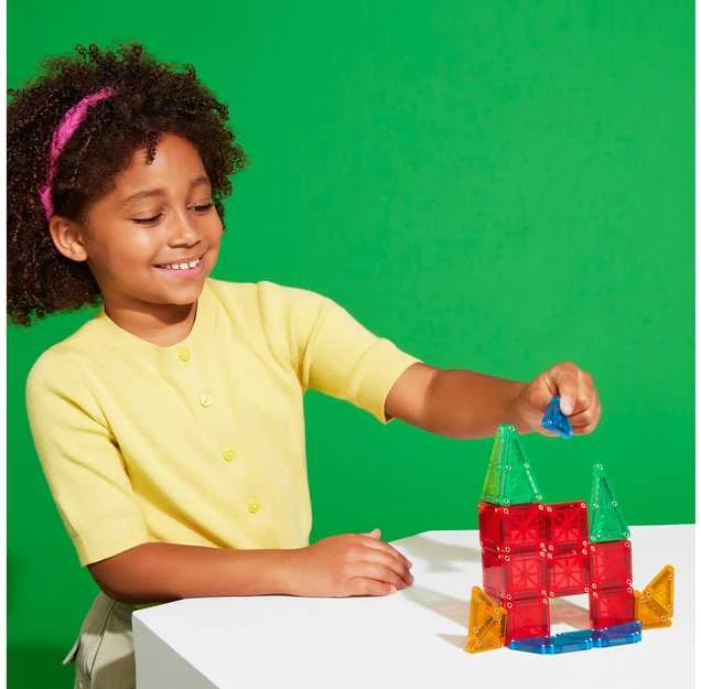 MAGNA-TILES MICROMAGS Kelioninis konstruktorius, 26 det.