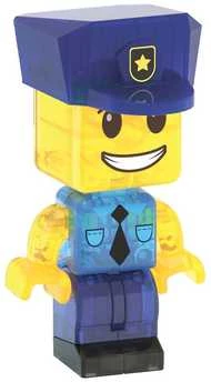 MAGNA-TILES Magnetinis konstruktorius „Policijos nuovada“, 35 det.
