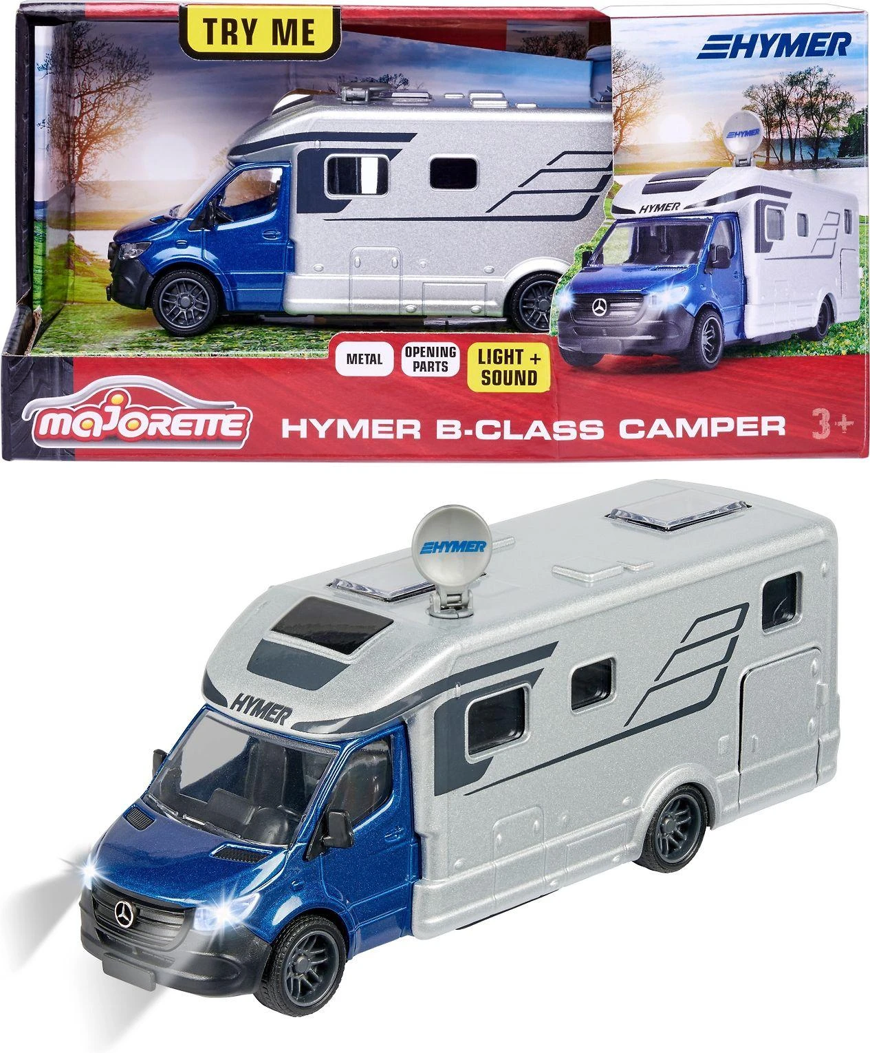 Majorette Grand Hymer B klasės kamper 19cm