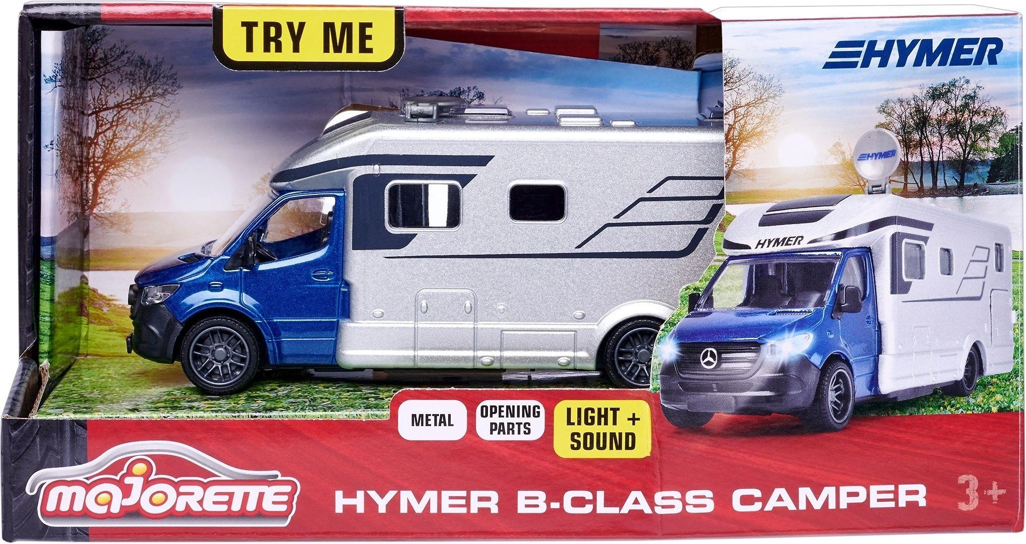 Majorette Grand Hymer B klasės kamper 19cm