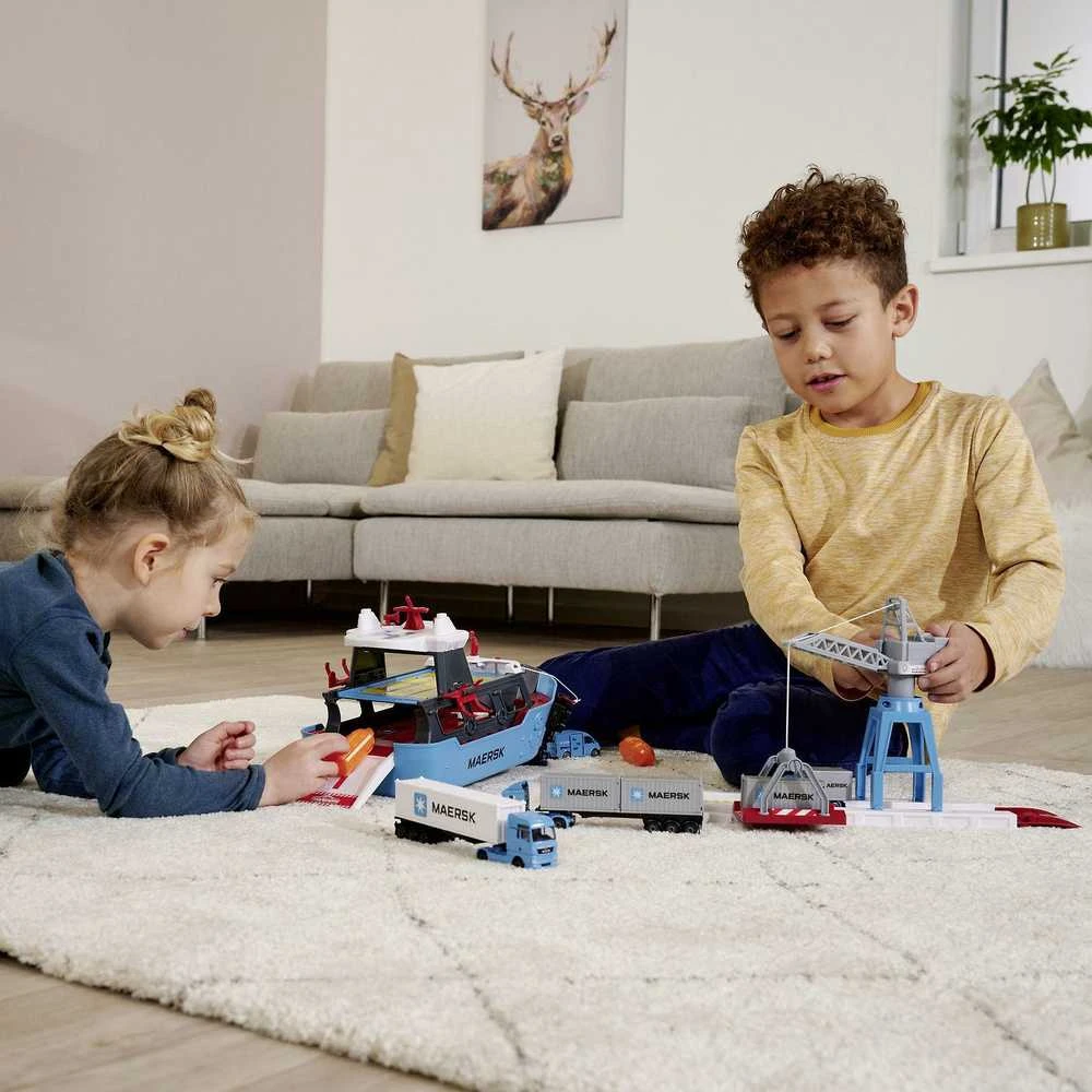 Majorette Spin Master Rinkinys Maersk + 1 pojazd