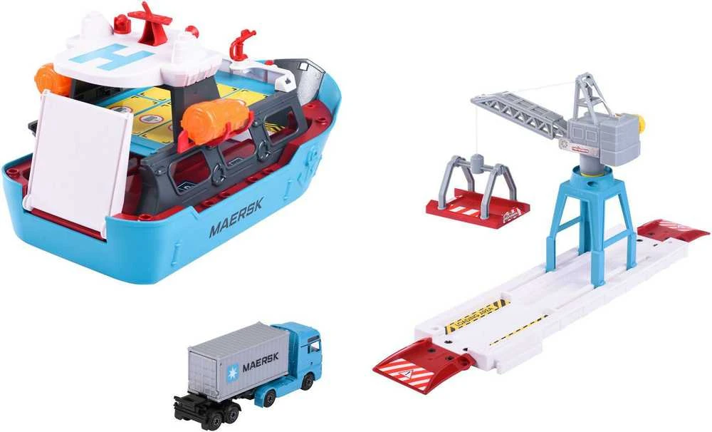 Majorette Spin Master Rinkinys Maersk + 1 pojazd