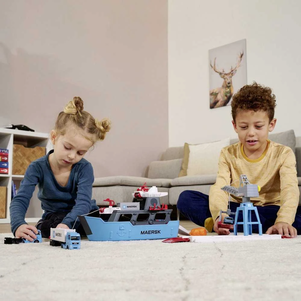 Majorette Spin Master Rinkinys Maersk + 1 pojazd