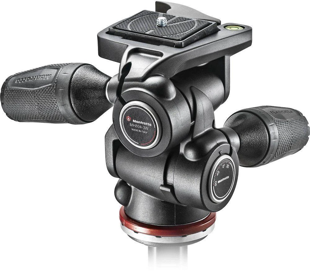 Trikojis - Manfrotto Głowica 3D MH804 skysčio galva 3D fotografijai ir vaizdo įrašams