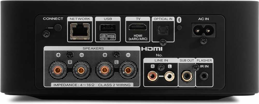 Marantz Model M1 2.1-stereovahvistin, musta