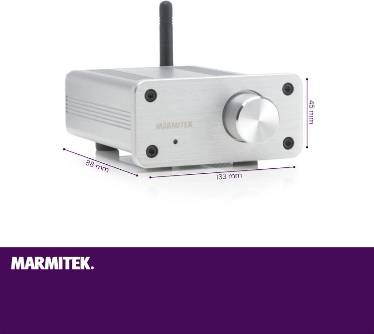 Marmitek BoomBoom 460 Bluetooth nerūdijantis plienas