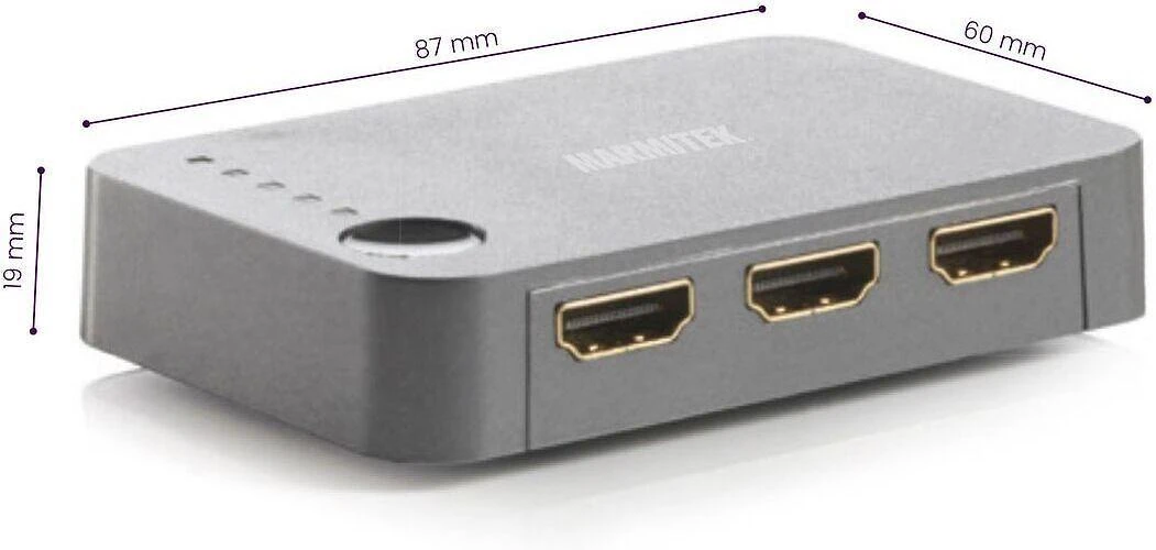 Marmitek Connect 350 UHD 2.0 HDMI jungiklis