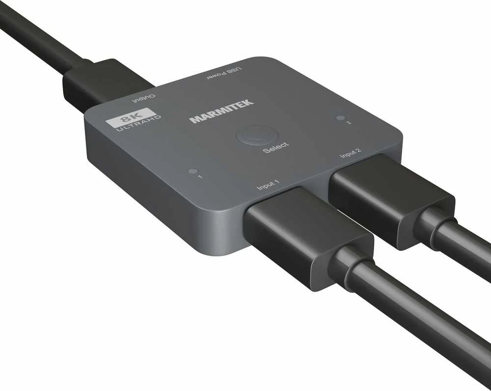 Marmitek Connect 720 HDMI komutatorius su laidais